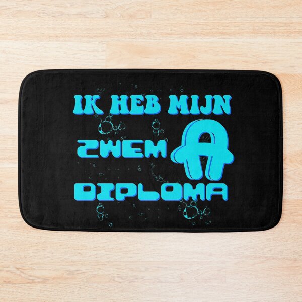 Item preview, Ik Heb Mijn Zwemdiploma A. Zwemmen, swimming, zwem, swim designed and sold by Zwembad Vergelijker.