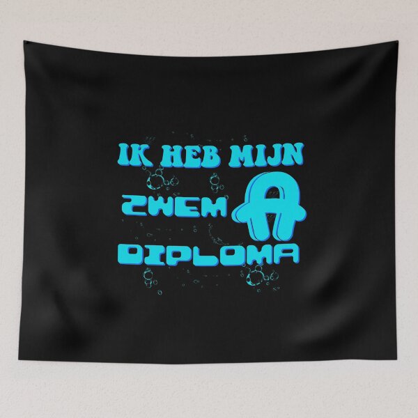 Item preview, Ik Heb Mijn Zwemdiploma A. Zwemmen, swimming, zwem, swim designed and sold by Zwembad Vergelijker.