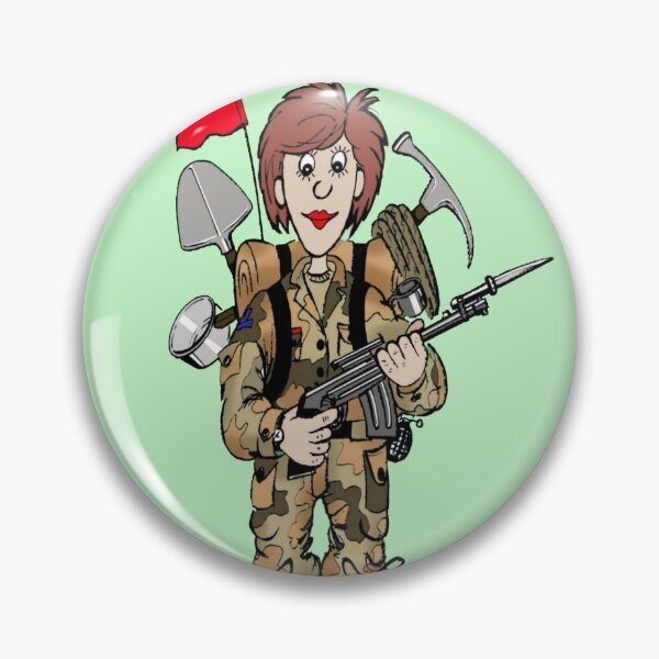 Item preview, Congratulations, Passed exam, female dressed in armed forces uniform. designed and sold by Michael Mills.