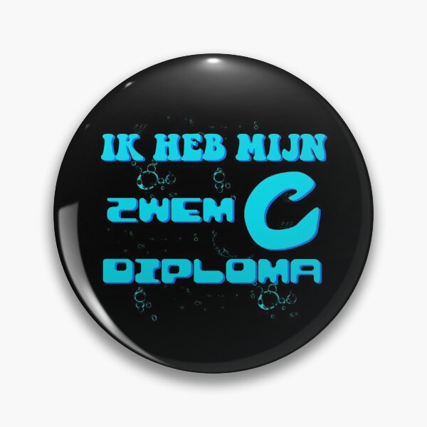Item preview, Ik Heb Mijn Zwemdiploma C. Zwemmen, swimming, zwem, swim designed and sold by Zwembad Vergelijker.