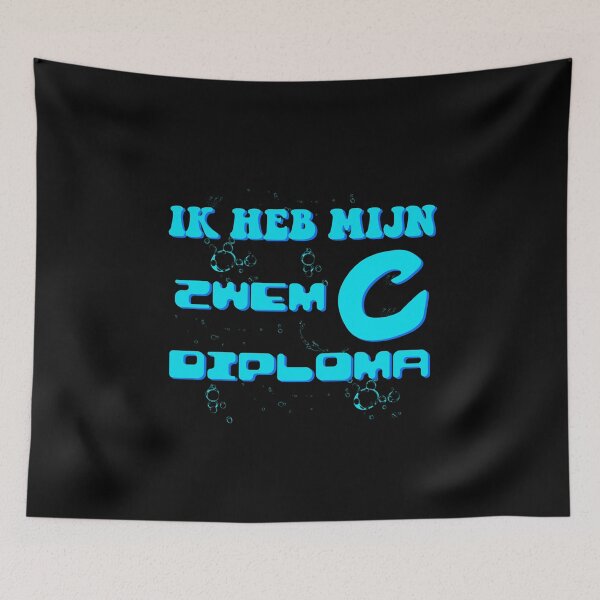 Item preview, Ik Heb Mijn Zwemdiploma C. Zwemmen, swimming, zwem, swim designed and sold by Zwembad Vergelijker.