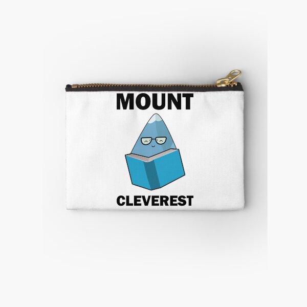 Item preview, Nerd Mount Cleverest Funny Everest Studying Pun designed and sold by Scratches Tees.