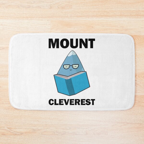 Item preview, Nerd Mount Cleverest Funny Everest Studying Pun designed and sold by Scratches Tees.