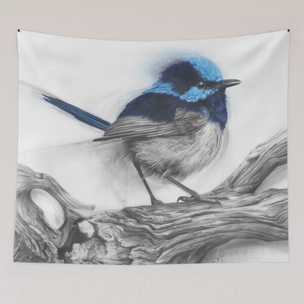 Item preview, Superb Fairy Wren designed and sold by Fiona Francois.