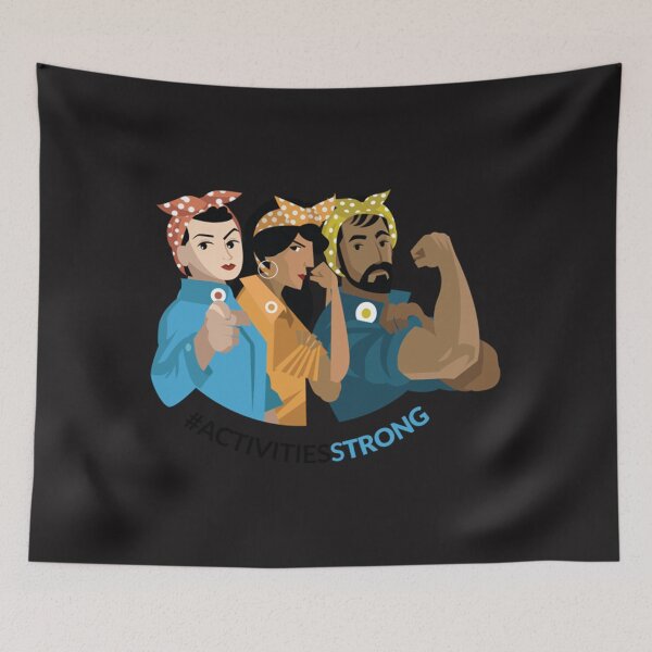 Item preview, ACTIVITIESSTRONG T-Shirt designed and sold by chrisdowalker3.