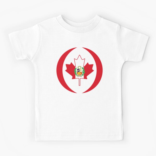 Item preview, Peruvian Canadian Multinational Patriot Flag Series designed and sold by Carbon-Fibre Media.