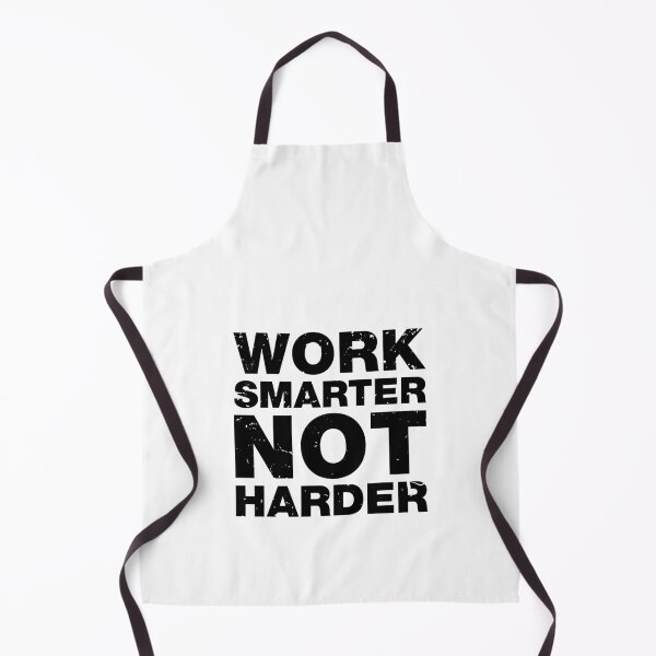 Item preview, Work Smarter Not Harder Motivational Quotes designed and sold by Scratches Tees.