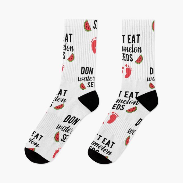 Item preview, Don't Eat Watermelon Seeds Funny Pregnancy Quotes designed and sold by Scratches Tees.