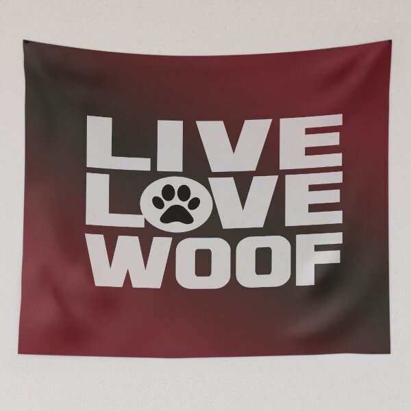 Artikelvorschau, Live Love Woof Designs von Pitbull entworfen und verkauft von DesignsPlanet22.