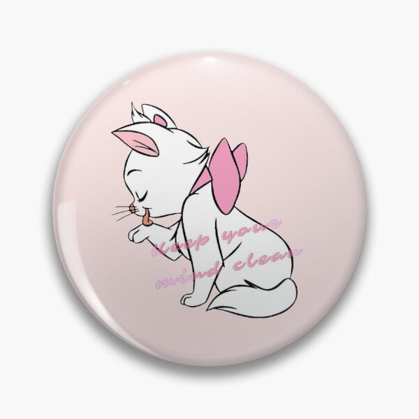 Item preview, Keep your mind clean. Marie aristocats. Spoiled cat designed and sold by soniaaseguin.