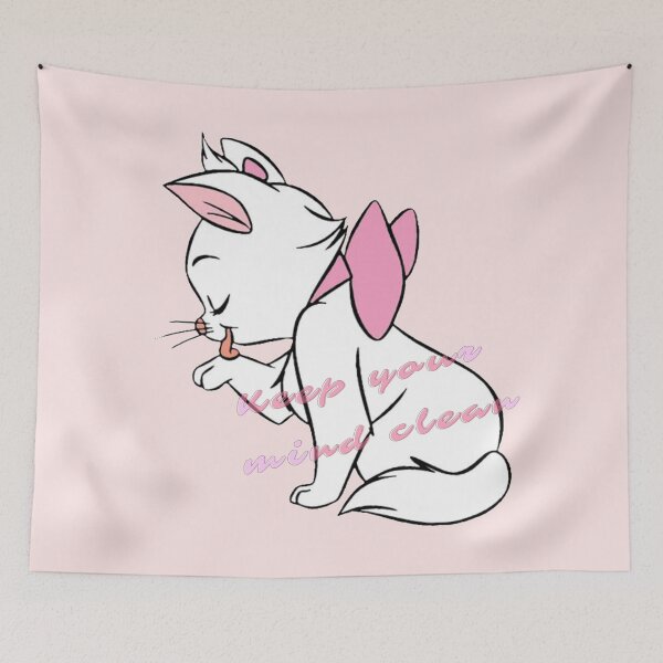 Item preview, Keep your mind clean. Marie aristocats. Spoiled cat designed and sold by soniaaseguin.