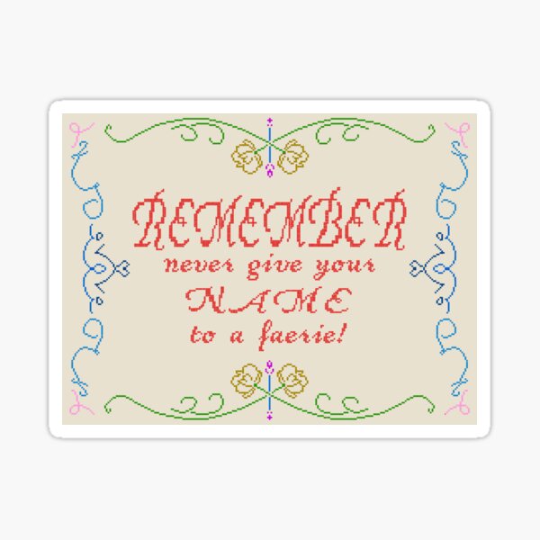 Friendly Reminder Sticker