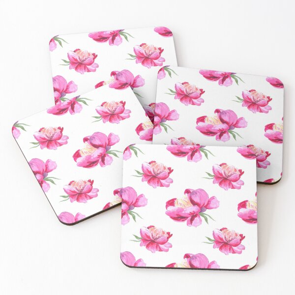 Item preview, Watercolor pink peony. Seamless pattern. Botanical art.  designed and sold by Katty-G.