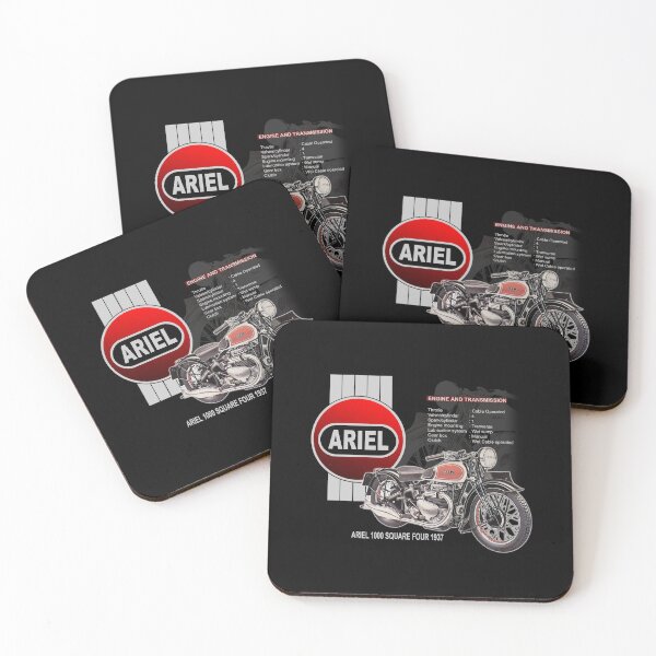 Item preview, Ariel Square Four Motorcycles designed and sold by RedLonelyStars.