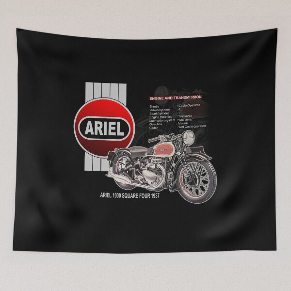 Item preview, Ariel Square Four Motorcycles designed and sold by RedLonelyStars.