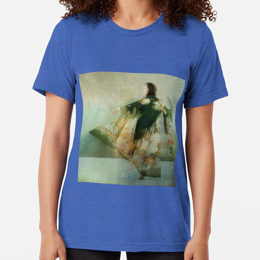 Go for the moon. If you don't get it, you'll still be heading for a star. Tri-blend T-Shirt