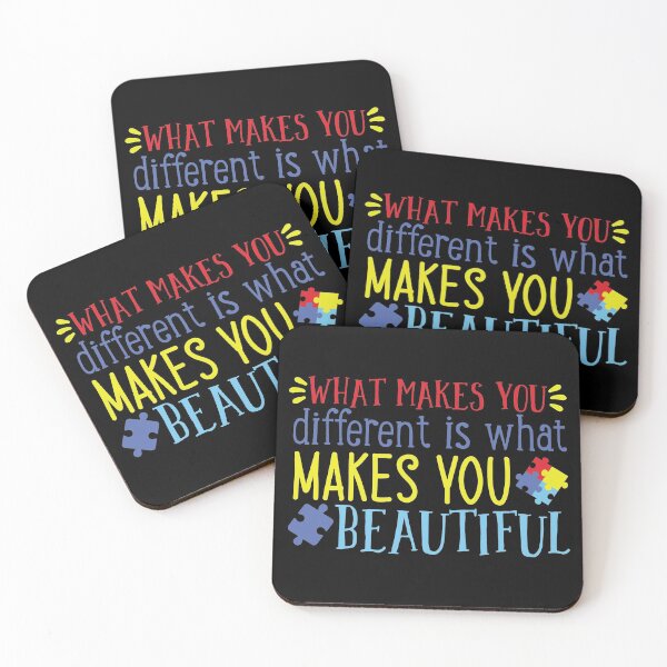 Item preview, Autism Awareness / What Makes You Different Is What Makes You Beautiful designed and sold by Miaramar.