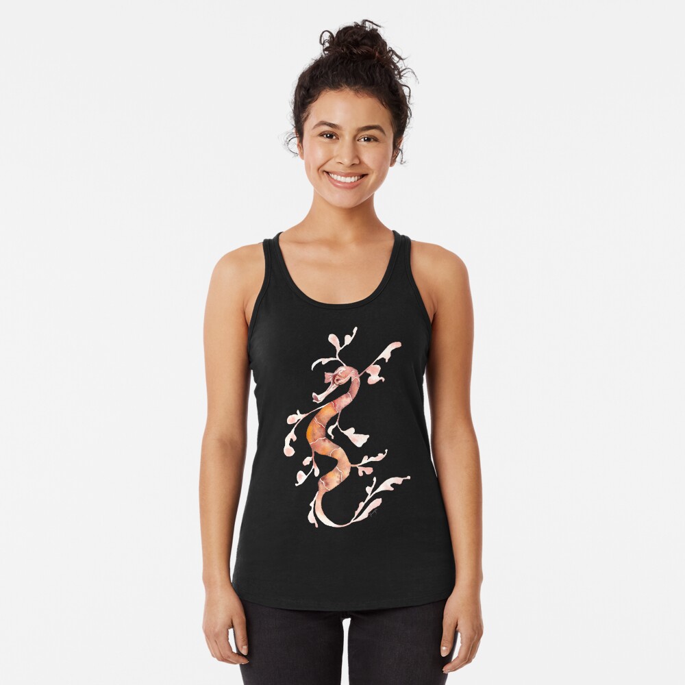 Vista previa del artículo con la obra «Camiseta con espalda nadadora», diseñado y vendido por Mistybosk.