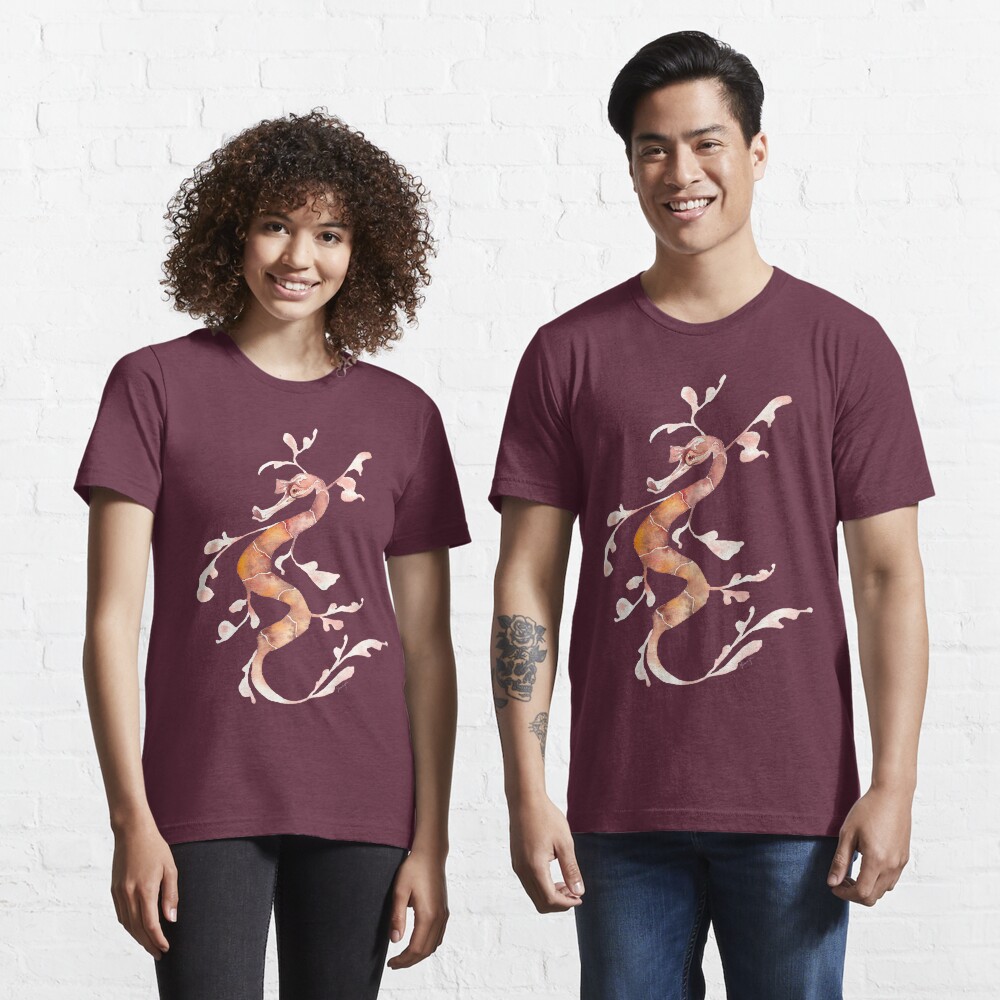 Vista previa del artículo con la obra «Camiseta esencial», diseñado y vendido por Mistybosk.
