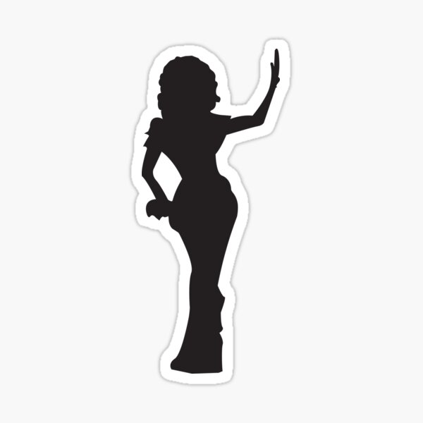 Aperçu de l'œuvre Silhouette de RuPaul créée et vendue par papabaird.