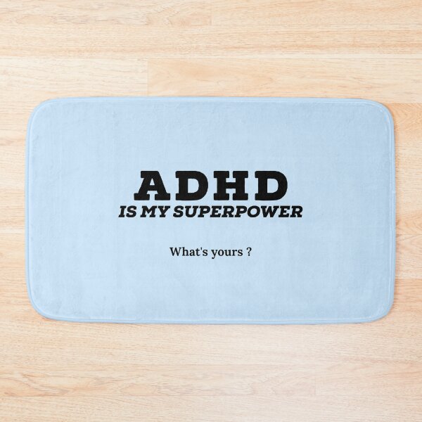 Aperçu de l'œuvre Adhd est ma superpuissance, quel est le vôtre? créée et vendue par Fatamimosh.