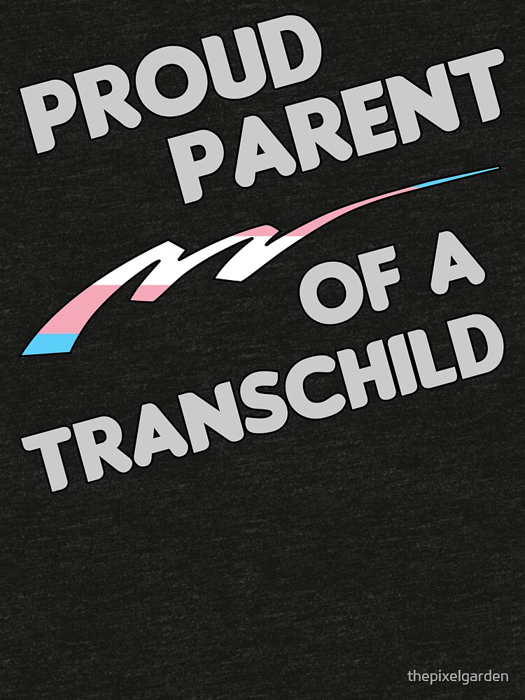 Proud Trans child Parent by thepixelgarden