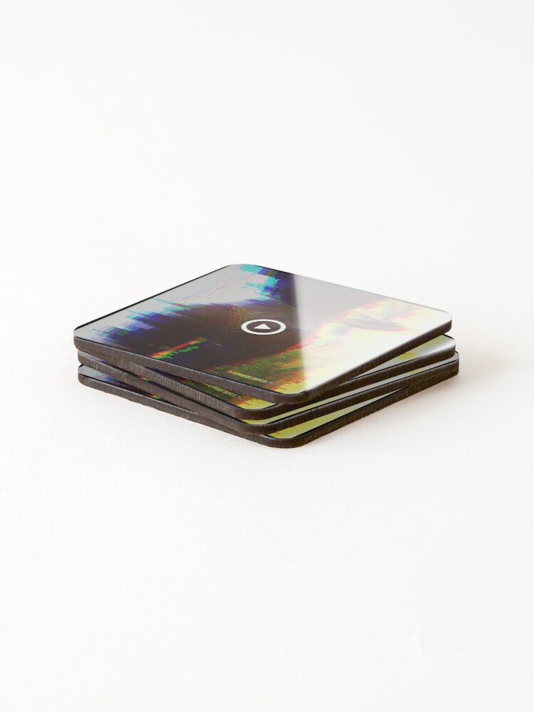 Thumbnail 4 of 5, Coasters (Set of 4), PRESS PLAY # 1 designed and sold by RICK-TURNER.