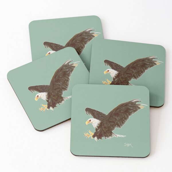 Item preview, Bald Eagle at Flight, Birds of Prey, Wildlife, Art, Big Bird   designed and sold by Shanna  Dugan.