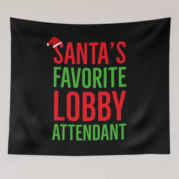Item preview, Santas Favorite Lobby Attendant designed and sold by AwesomeWorld1.