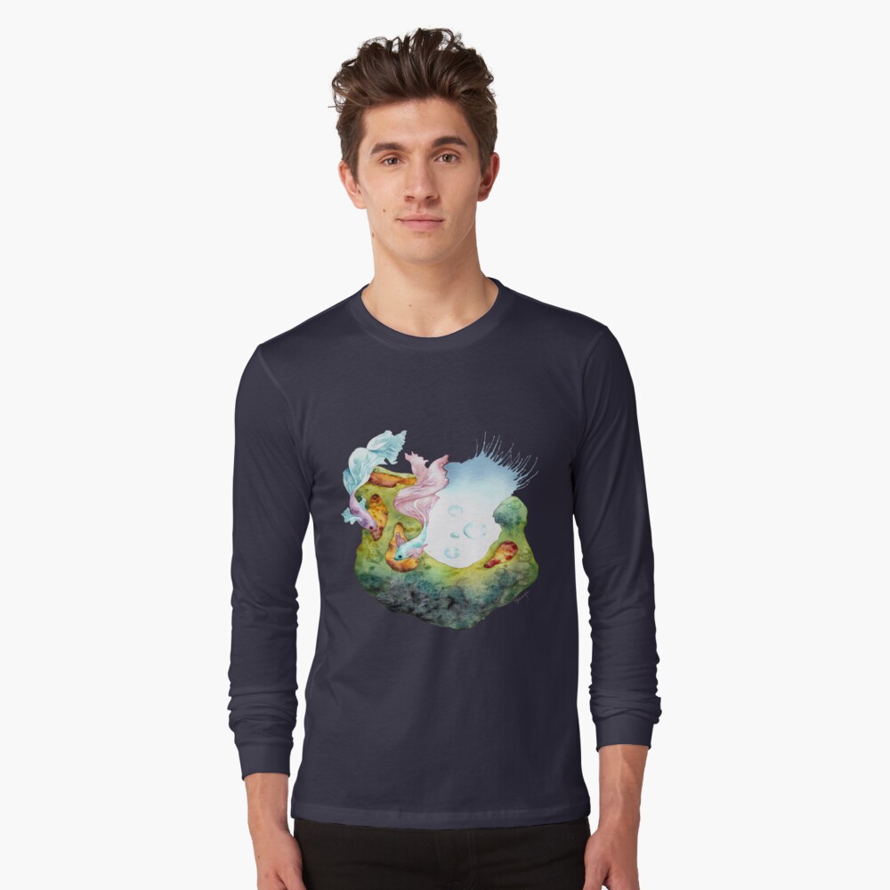 Vista previa del artículo con la obra «Camiseta de manga larga», diseñado y vendido por Mistybosk.