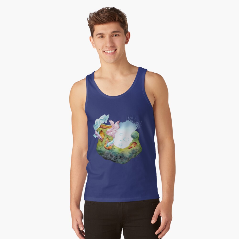 Vista previa del artículo con la obra «Camiseta de tirantes», diseñado y vendido por Mistybosk.