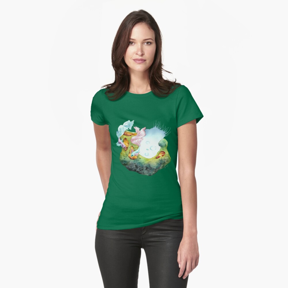 Vista previa del artículo con la obra «Camiseta entallada», diseñado y vendido por Mistybosk.