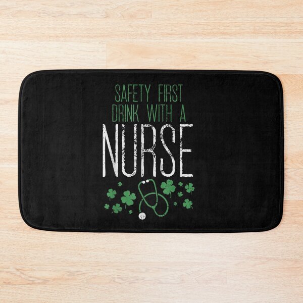 Item preview, Safety-First-Drink-With-A-Nurse-Shirt-St-Patricks-Day-Outfit designed and sold by kfhe247.