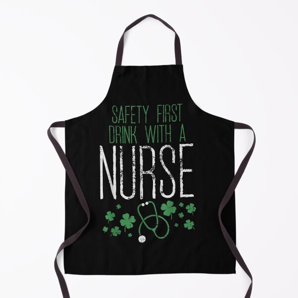 Item preview, Safety-First-Drink-With-A-Nurse-Shirt-St-Patricks-Day-Outfit designed and sold by kfhe247.