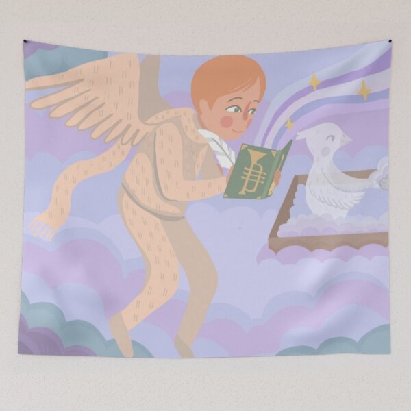 Item preview, Angelic Artist and Poet designed and sold by BookBuzz.