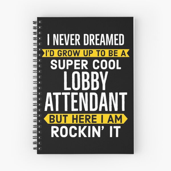 Item preview, Super Cool Lobby Attendant Gift designed and sold by AwesomeWorld1.