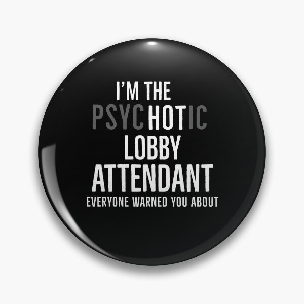 Item preview, The Hot Lobby Attendant Funny Gift designed and sold by AwesomeWorld1.