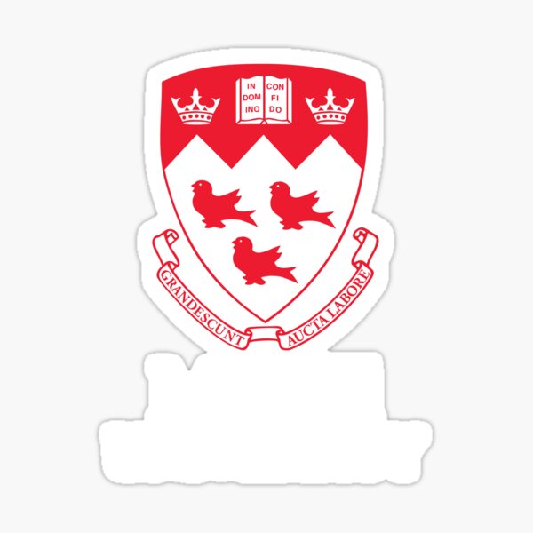 McGill University Sticker