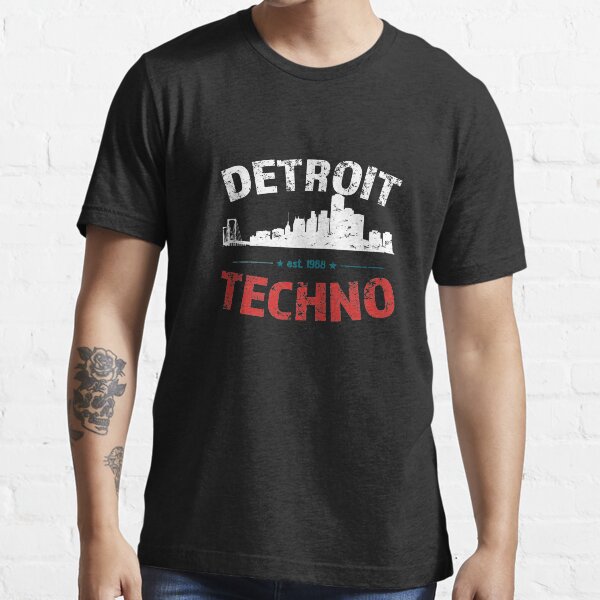 Detroit Techno pour raver, club, festival T-shirt essentiel