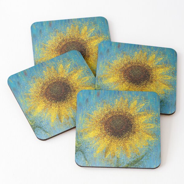 Item preview, Sunflower Impressionist Painting designed and sold by JahidMunna.