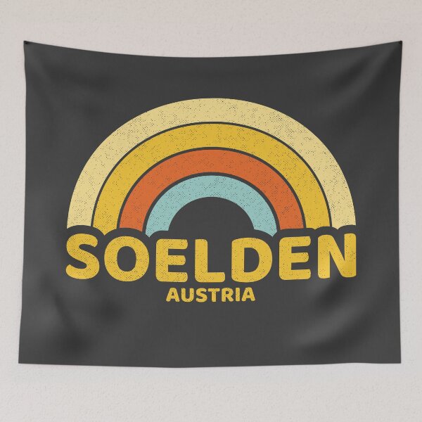 Artikelvorschau, Retro Soelden Austria entworfen und verkauft von dk80.