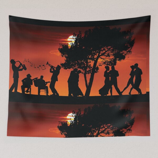 Item preview, Morning Sunset Musicians and Couples designed and sold by iTrending.