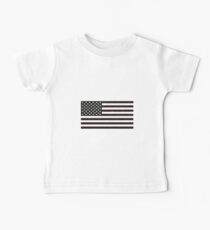 USA Flag Baby Tee