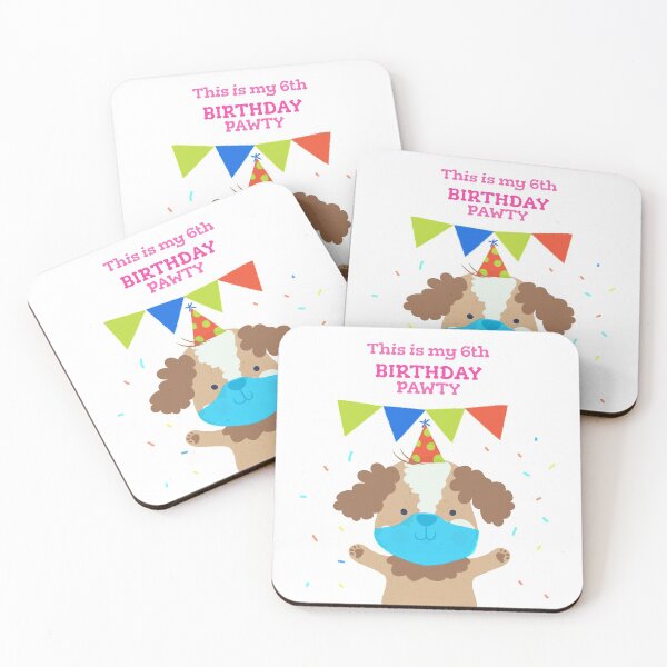 Item preview, This is my 6th Birthday Pawty designed and sold by 30-Merch.
