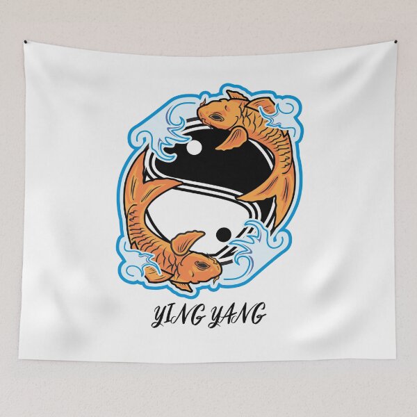 Item preview, FISH YING YANG designed and sold by FoxShop.