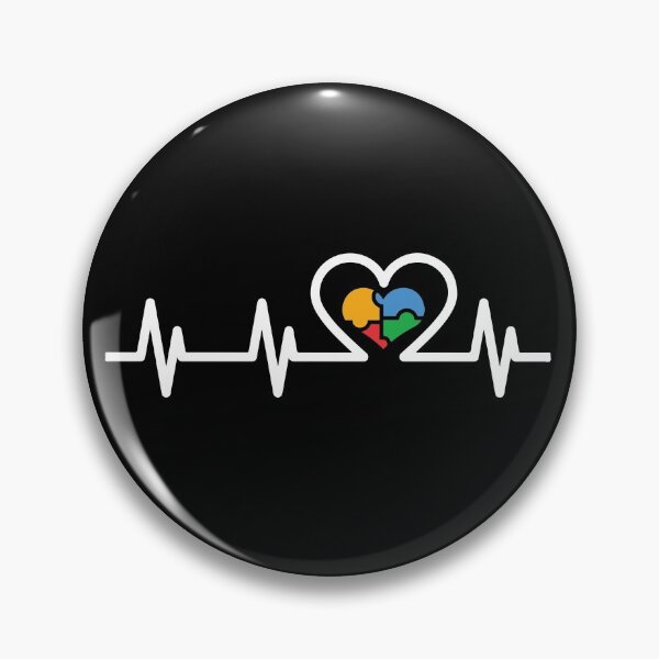 Item preview, Autism Heart Beats Perfect Gift designed and sold by TTFMerch.