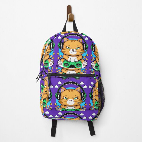Item preview, gaming cat, cute kitty gamer funny pets designed and sold by V A R G A S S T Y L E.
