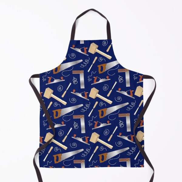 Item preview, Carpenter's Toolkit Illustrated Pattern | Woodworking Tools designed and sold by CreativeTwins.