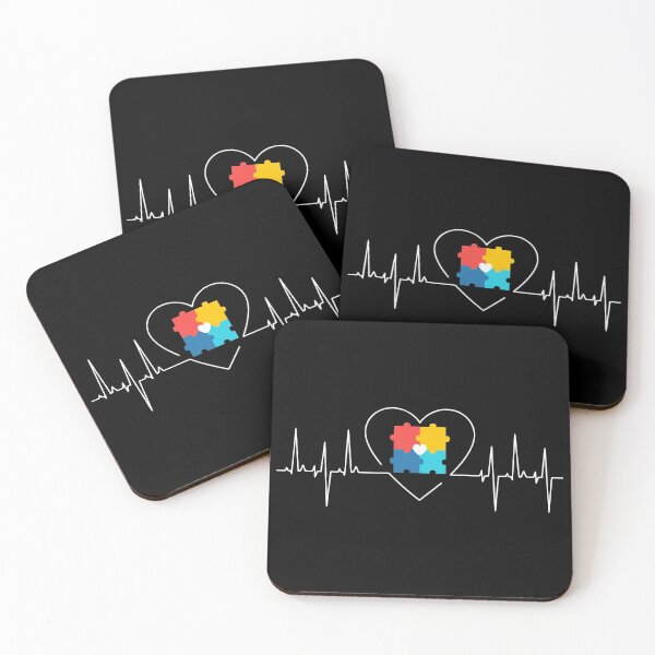 Item preview, Autism Heart Beats Perfect Gift designed and sold by TTFMerch.