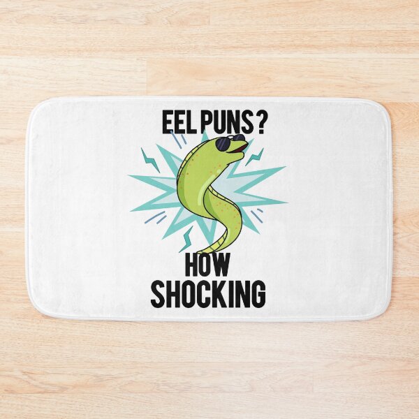 Item preview, Eel Puns How Shocking Funny Animal Puns  designed and sold by punnybone.